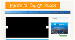 Desktop Screenshot of mamasbabystore.com