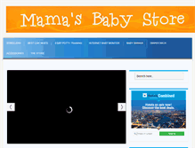 Tablet Screenshot of mamasbabystore.com